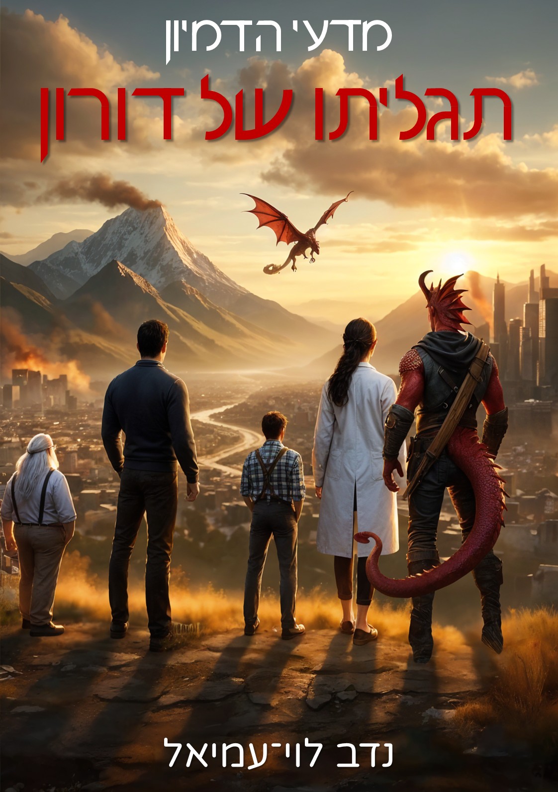 מדעי הדמיון: תגליתו של דורון – כריכה | נדב לוי־עמיאל